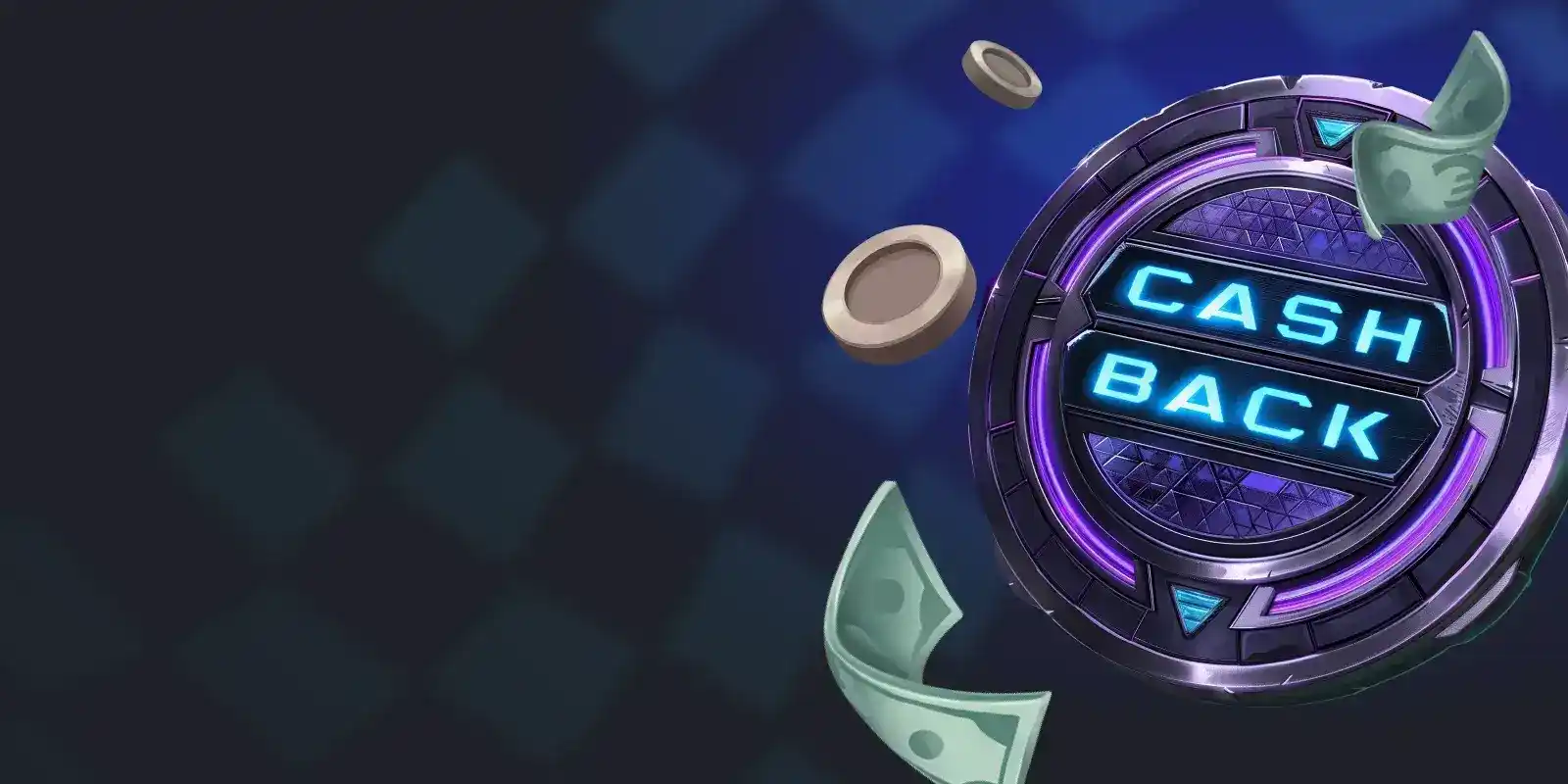 Weekly cashback up to 25%